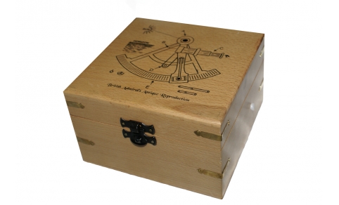 Scatola box in legno per sestante